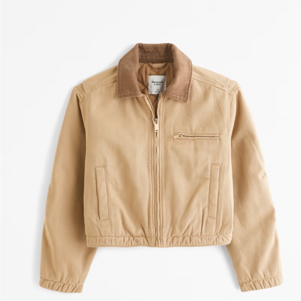Abercrombie Cropped Workwear Jacket